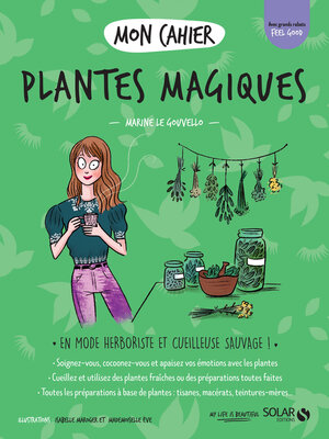 cover image of Mon cahier Plantes magiques
